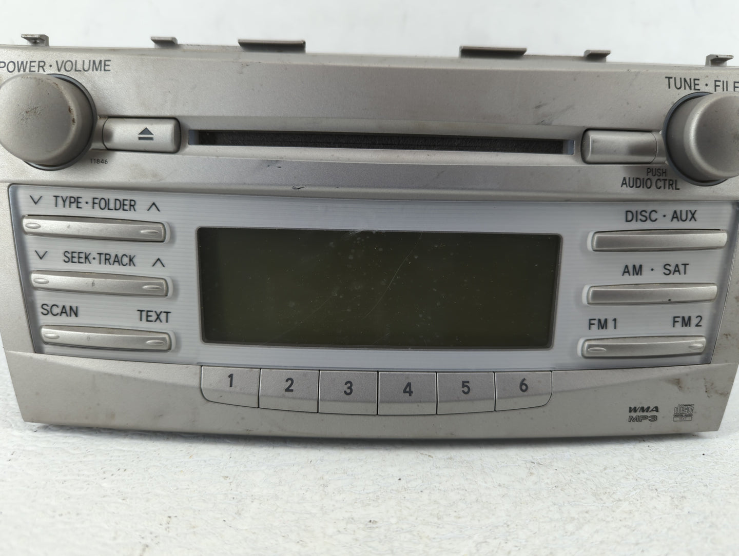 2010-2011 Toyota Camry Am Fm Cd Player Radio Receiver - Oemusedautoparts1.com