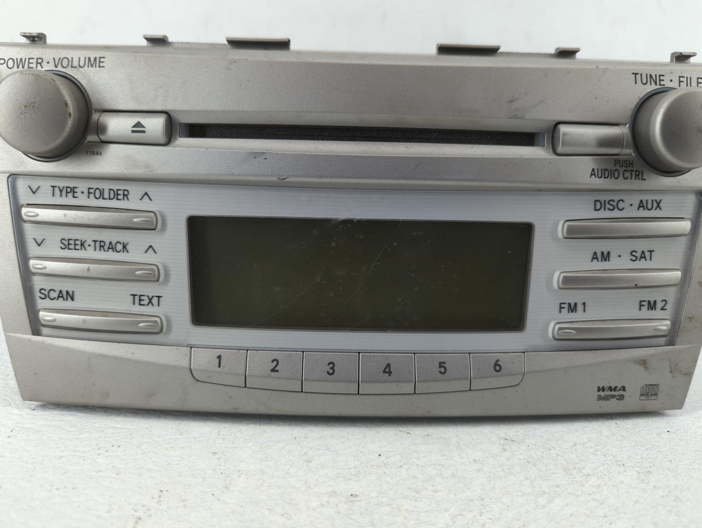 2010-2011 Toyota Camry Am Fm Cd Player Radio Receiver - Oemusedautoparts1.com