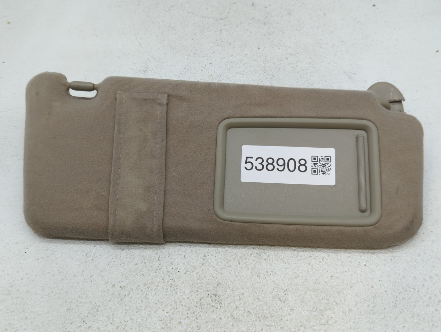 2007-2011 Toyota Camry Sun Visor Shade Replacement Passenger Right Mirror Fits Fits 2007 2008 2009 2010 2011 OEM Used Auto P