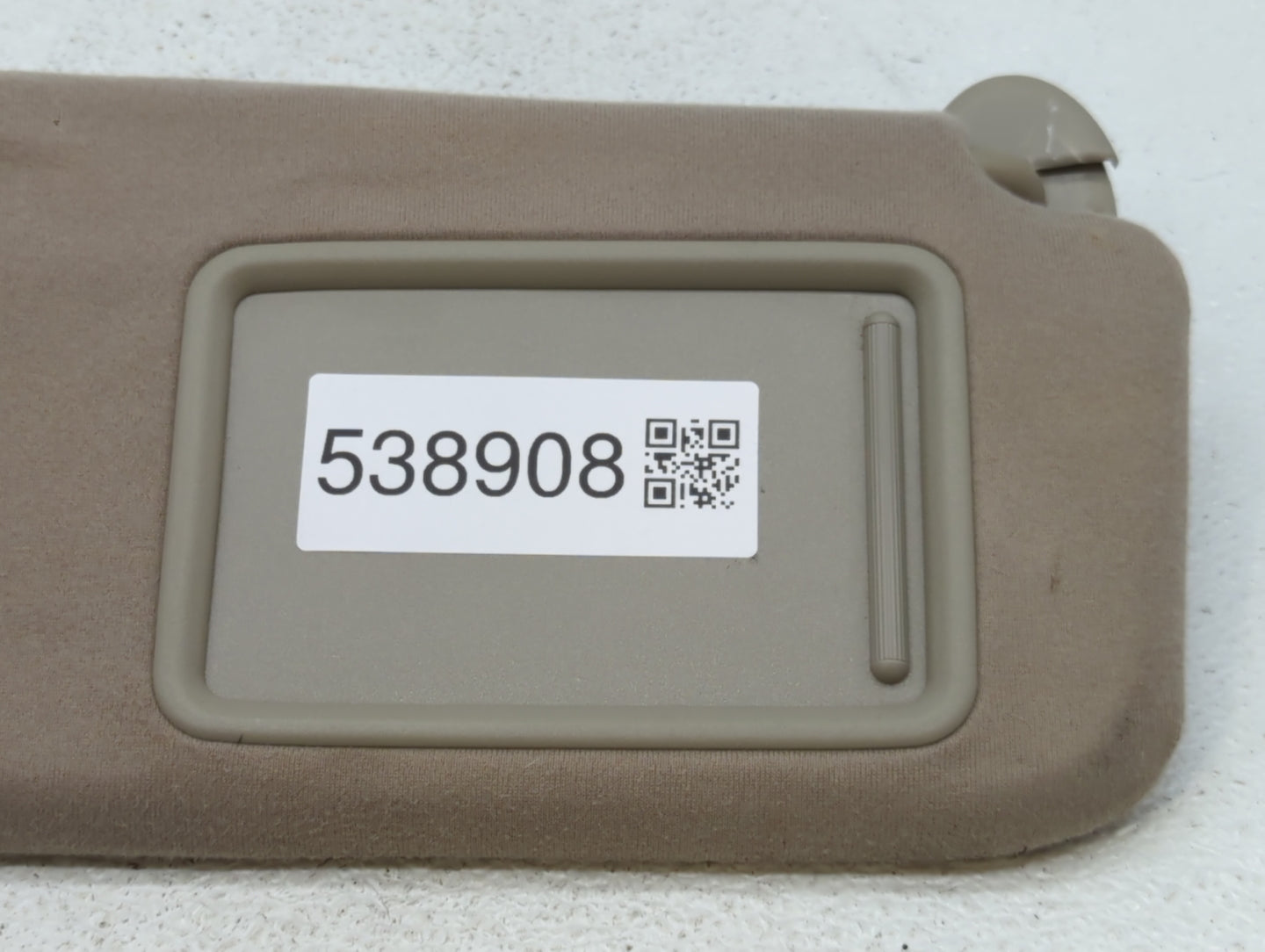 2007-2011 Toyota Camry Sun Visor Shade Replacement Passenger Right Mirror Fits Fits 2007 2008 2009 2010 2011 OEM Used Auto P