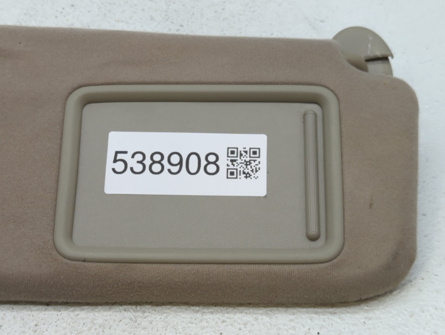 2007-2011 Toyota Camry Sun Visor Shade Replacement Passenger Right Mirror Fits Fits 2007 2008 2009 2010 2011 OEM Used Auto P