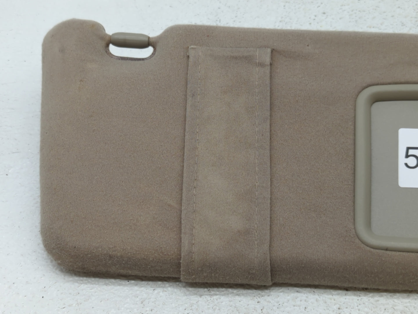 2007-2011 Toyota Camry Sun Visor Shade Replacement Passenger Right Mirror Fits Fits 2007 2008 2009 2010 2011 OEM Used Auto P