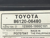 2010-2011 Toyota Camry Am Fm Cd Player Radio Receiver - Oemusedautoparts1.com