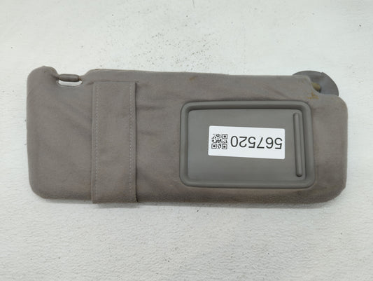 2007-2011 Toyota Camry Sun Visor Shade Replacement Driver Left Mirror Fits Fits 2007 2008 2009 2010 2011 OEM Used Auto Parts