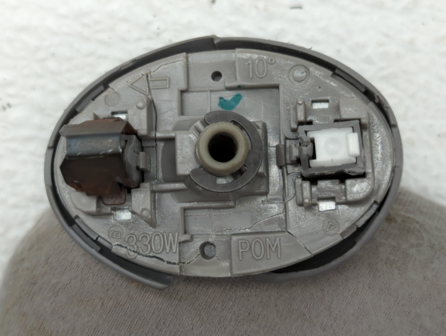 2007-2011 Toyota Camry Sun Visor Shade Replacement Driver Left Mirror Fits Fits 2007 2008 2009 2010 2011 OEM Used Auto Parts