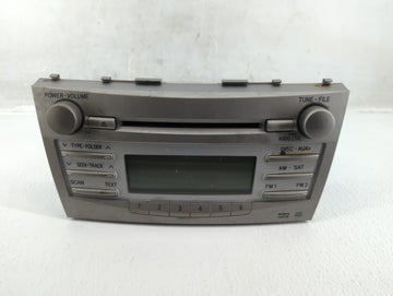 2010-2011 Toyota Camry Radio AM FM Cd Player Receiver Replacement P/N:86120-06480 Fits Fits 2010 2011 OEM Used Auto Parts - 