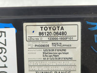 2010-2011 Toyota Camry Radio AM FM Cd Player Receiver Replacement P/N:86120-06480 Fits Fits 2010 2011 OEM Used Auto Parts - 