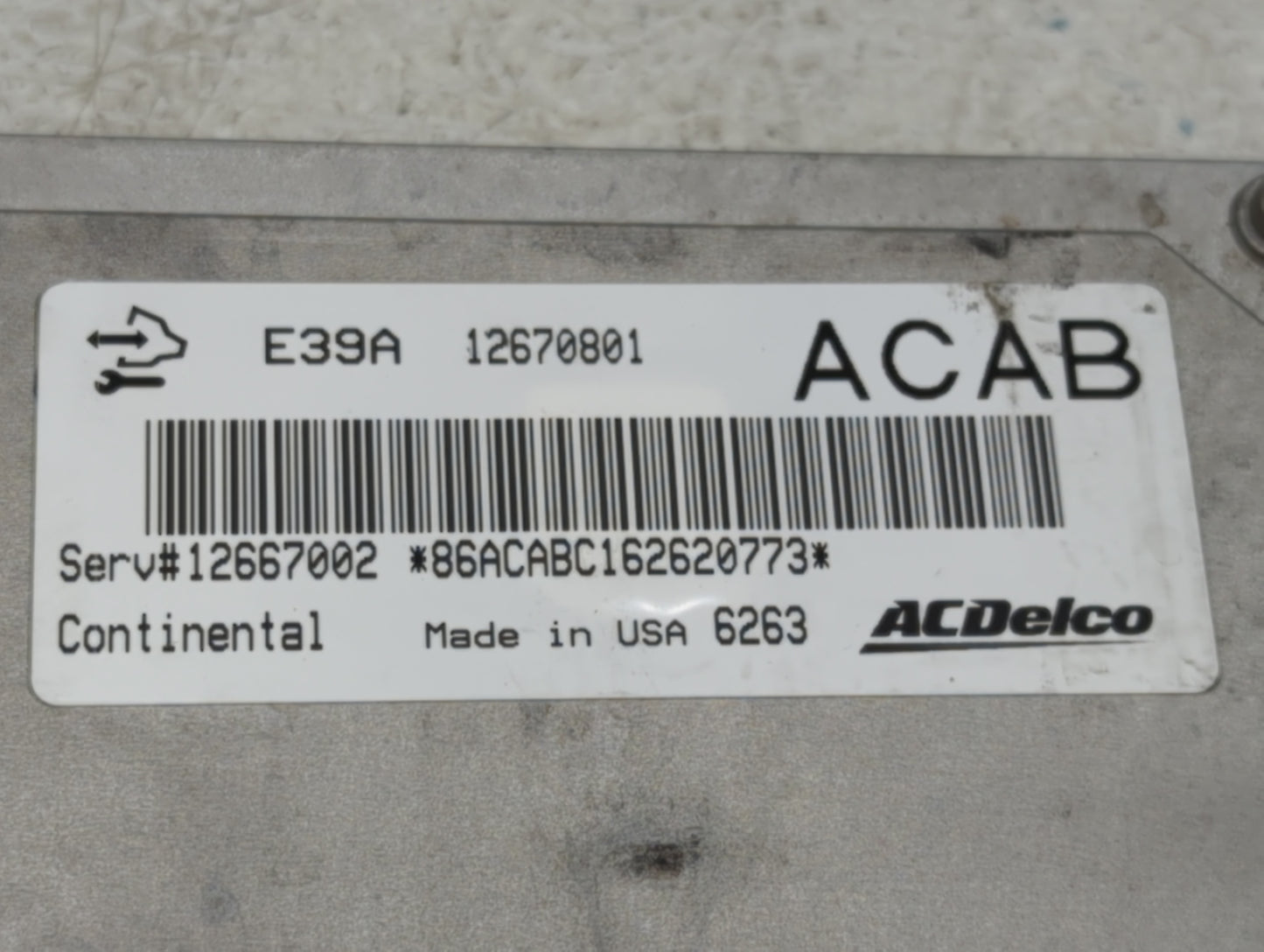 2010-2011 Toyota Camry PCM Engine Control Computer ECU ECM PCU OEM P/N:12670801 Fits Fits 2010 2011 OEM Used Auto Parts - Oe