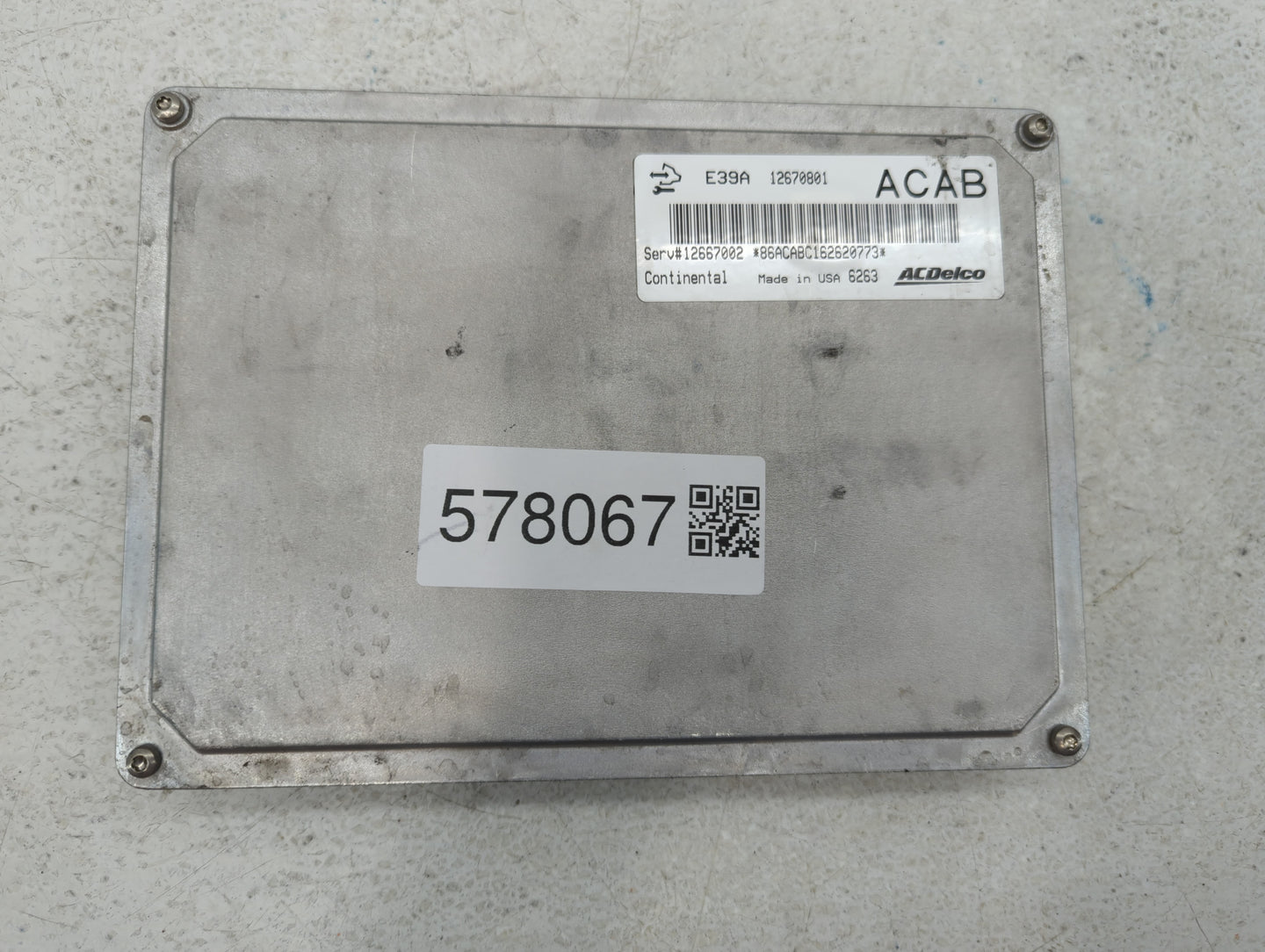 2010-2011 Toyota Camry PCM Engine Control Computer ECU ECM PCU OEM P/N:12670801 Fits Fits 2010 2011 OEM Used Auto Parts - Oe