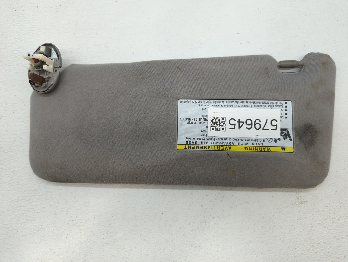 2007-2011 Toyota Camry Sun Visor Shade Replacement Passenger Right Mirror Fits Fits 2007 2008 2009 2010 2011 OEM Used Auto P