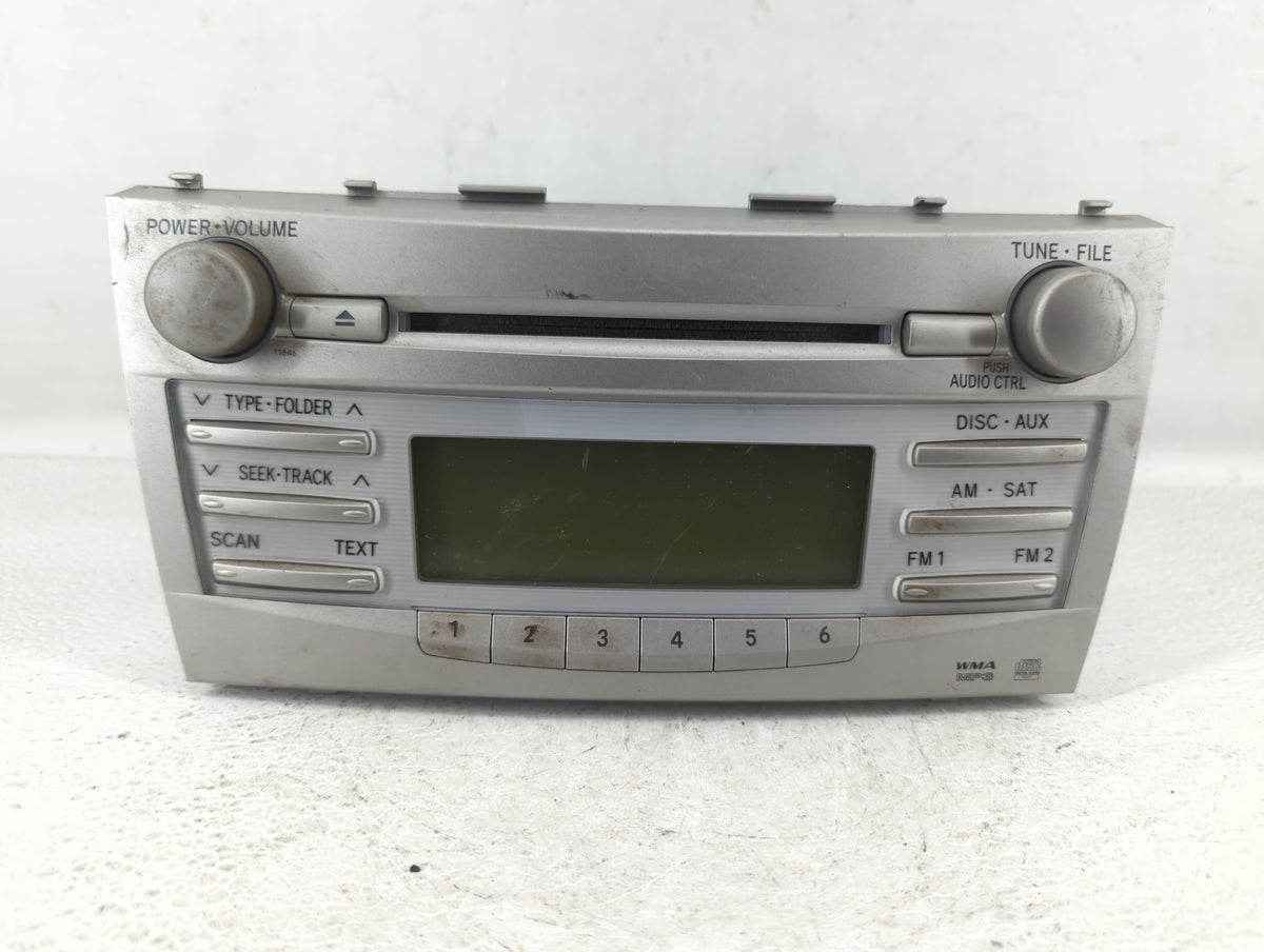 2010-2011 Toyota Camry Am Fm Cd Player Radio Receiver 582838 - Oemusedautoparts1.com