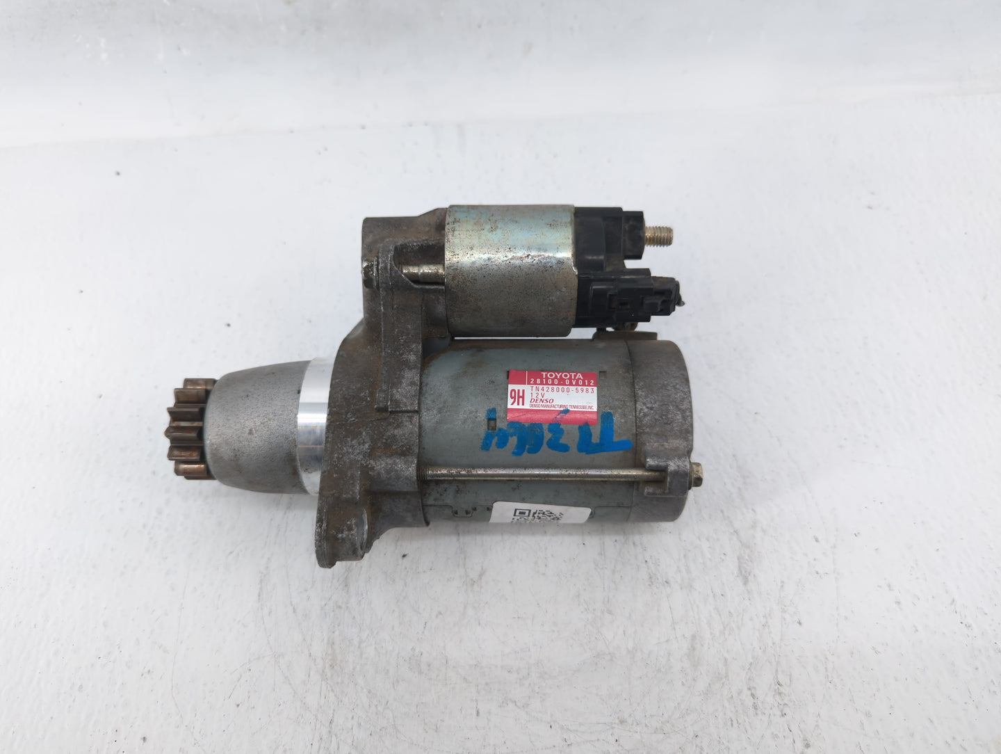 2010-2011 Toyota Camry Car Starter Motor Solenoid OEM P/N:TN428000-5983 28100-0V012 Fits OEM Used Auto Parts - Oemusedautopa
