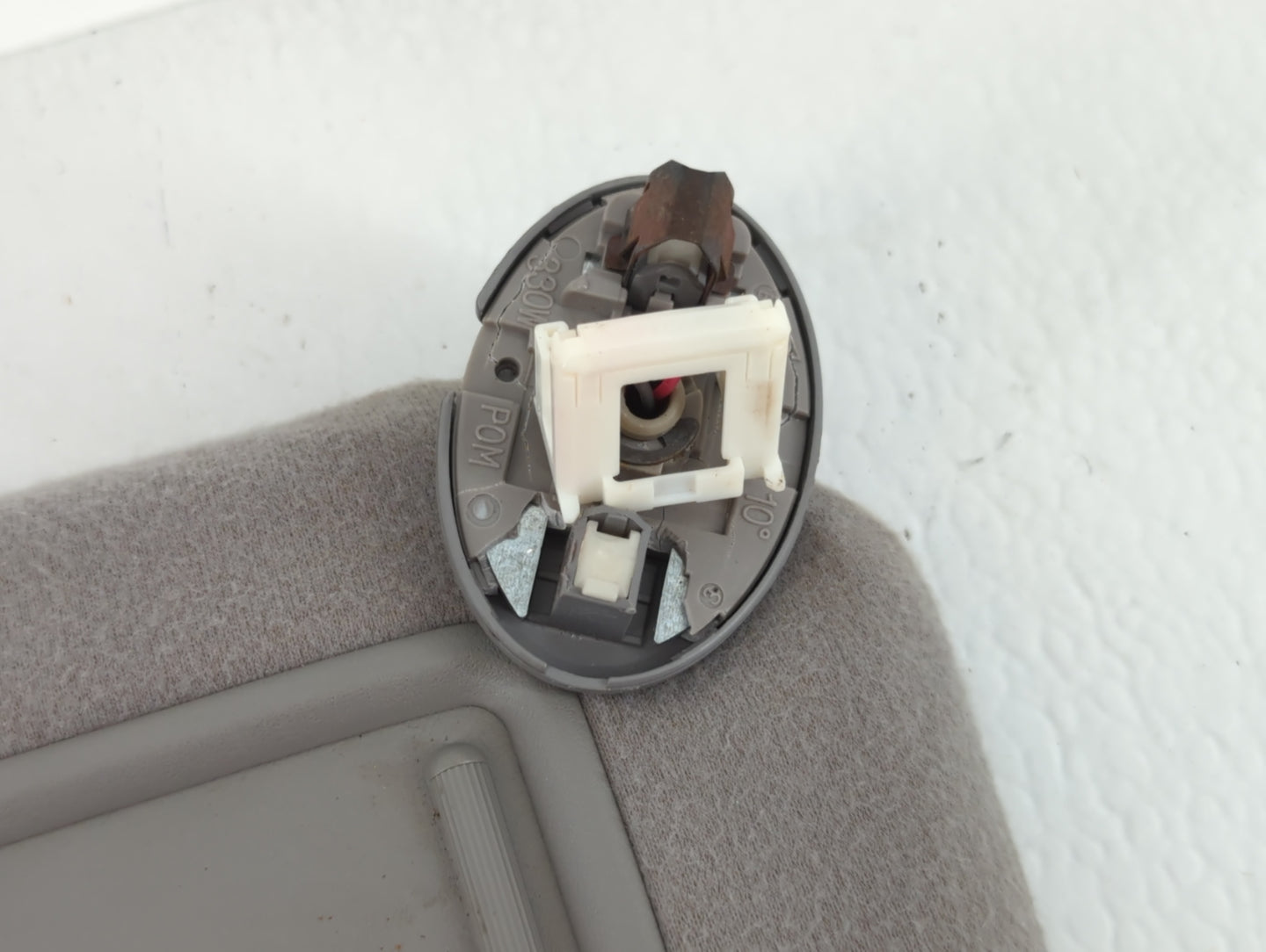 2007-2011 Toyota Camry Sun Visor Shade Replacement Passenger Right Mirror Fits Fits 2007 2008 2009 2010 2011 OEM Used Auto P