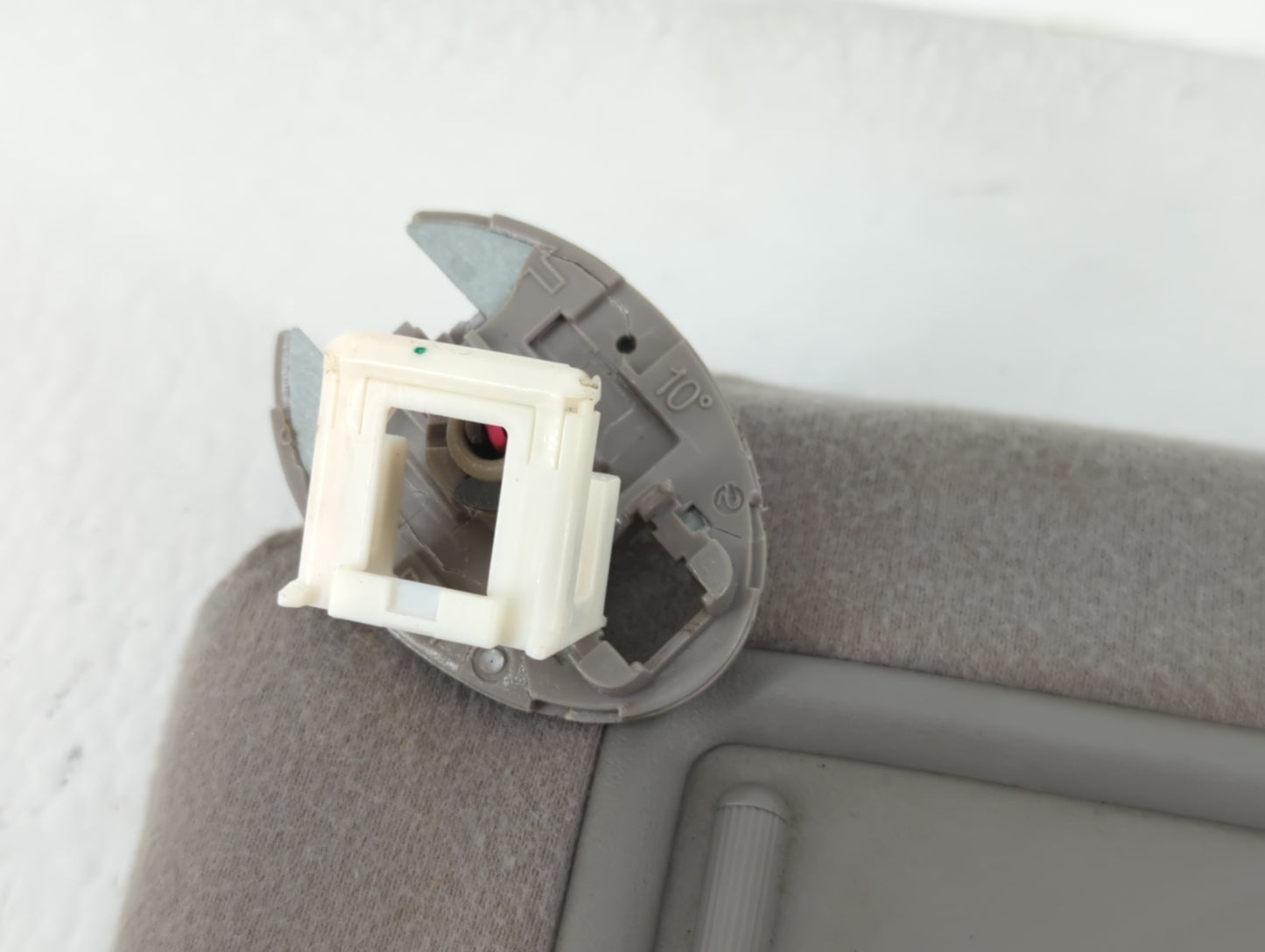 2007-2011 Toyota Camry Sun Visor Shade Replacement Driver Left Mirror Fits Fits 2007 2008 2009 2010 2011 OEM Used Auto Parts