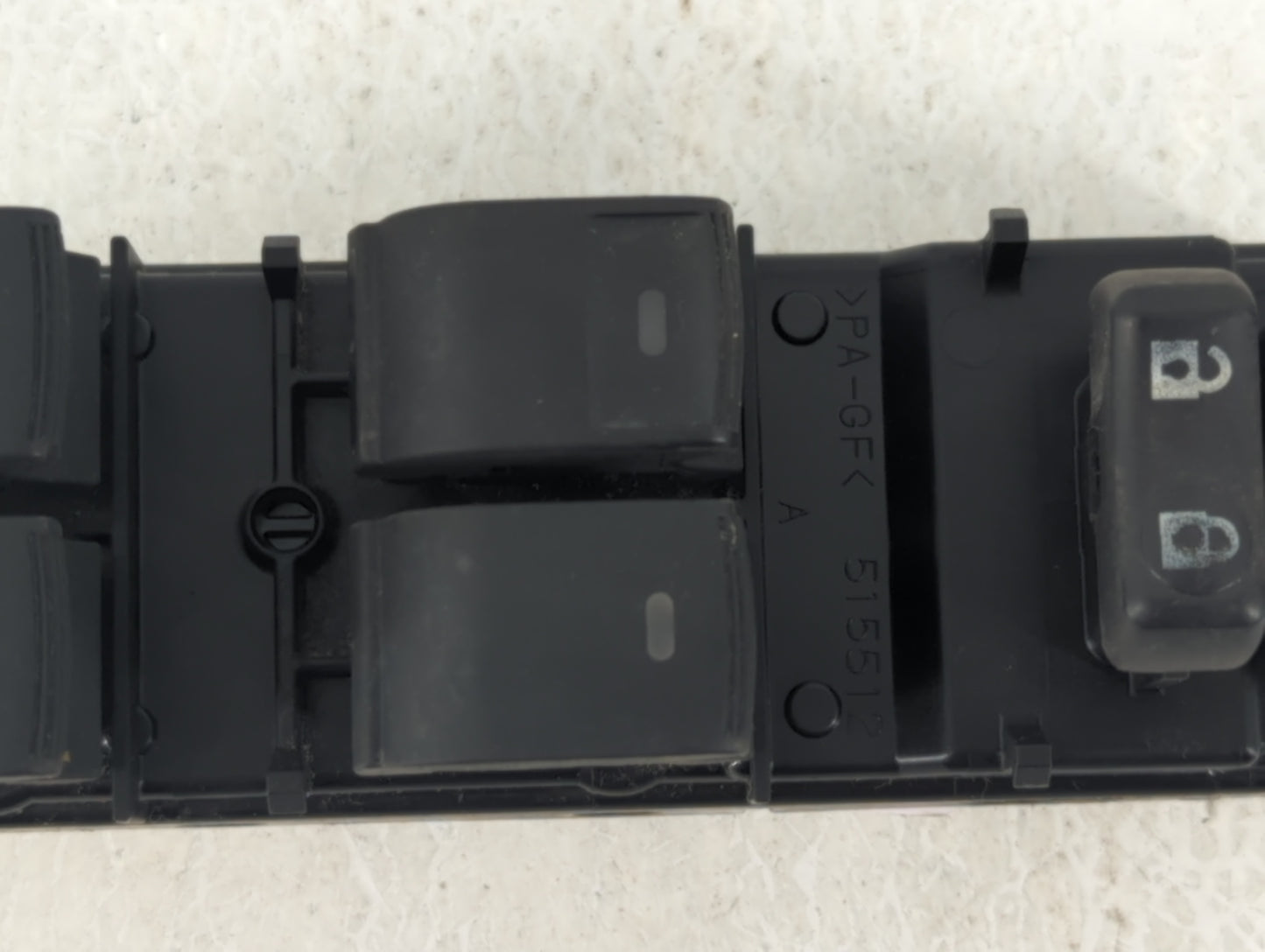 2010-2011 Toyota Camry Master Power Window Switch Replacement Driver Side Left P/N:515512 Fits OEM Used Auto Parts - Oemused