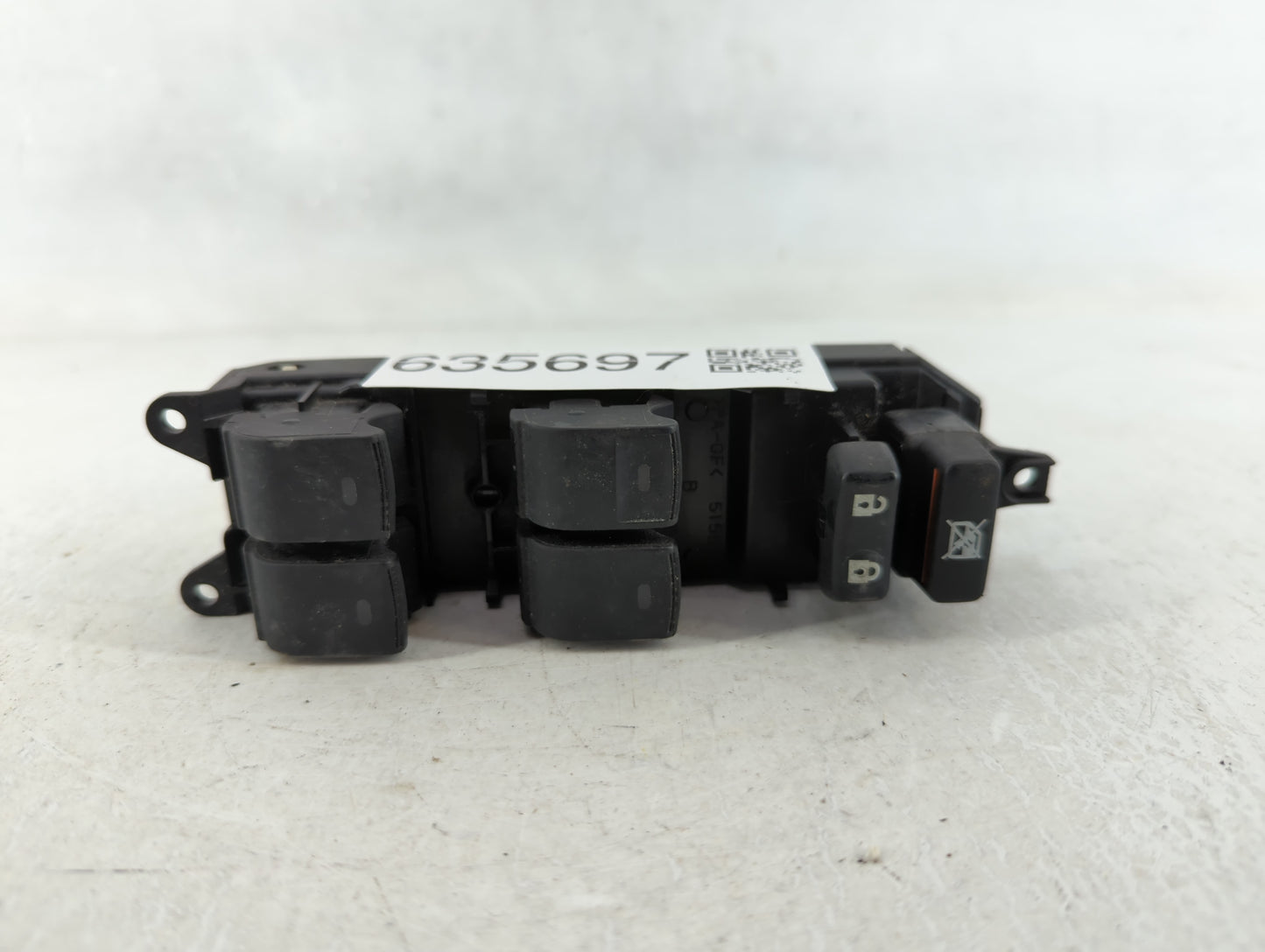 2010-2011 Toyota Camry Master Power Window Switch Replacement Driver Side Left P/N:515512 20854239 Fits OEM Used Auto Parts 