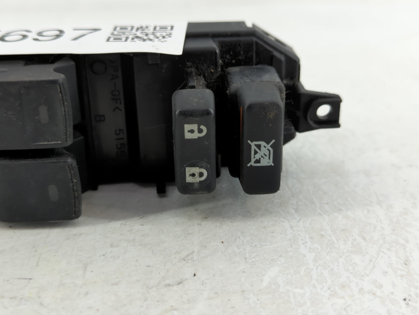 2010-2011 Toyota Camry Master Power Window Switch Replacement Driver Side Left P/N:515512 20854239 Fits OEM Used Auto Parts 