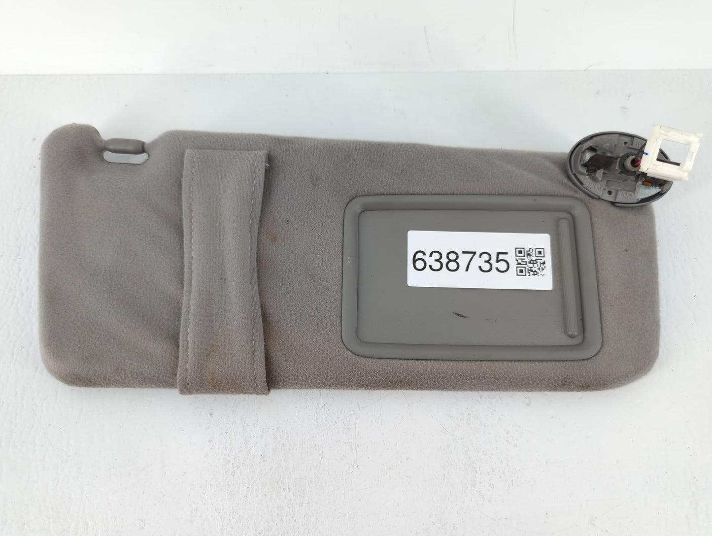 2007-2011 Toyota Camry Sun Visor Shade Replacement Driver Left Mirror Fits Fits 2007 2008 2009 2010 2011 OEM Used Auto Parts
