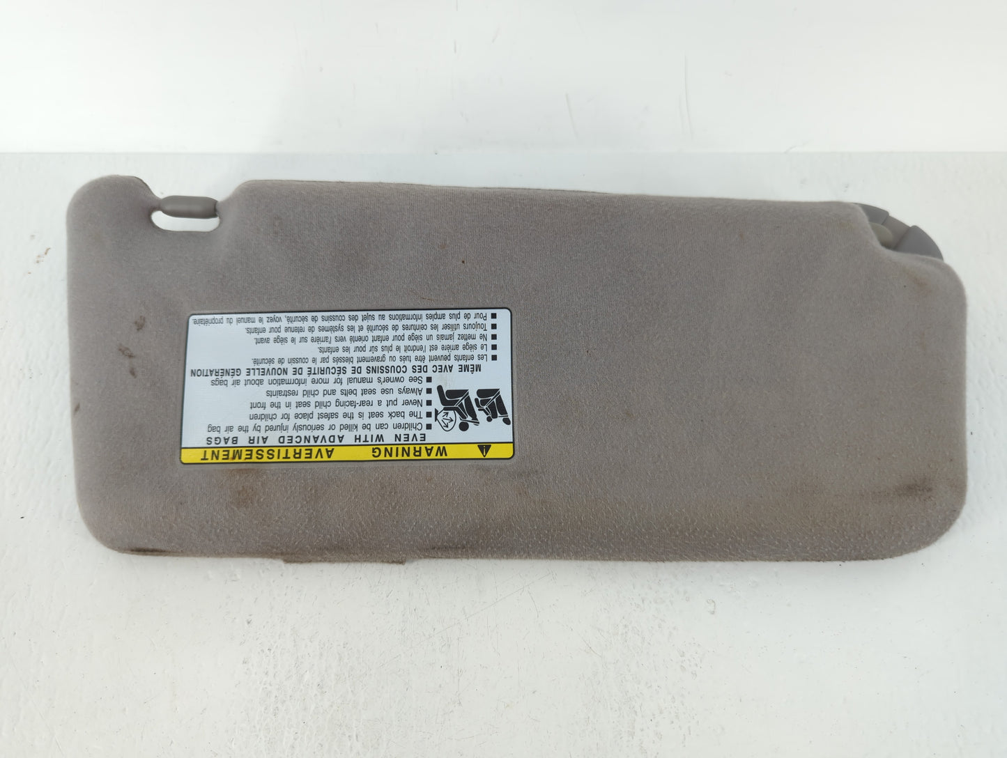 2007-2011 Toyota Camry Sun Visor Shade Replacement Passenger Right Mirror Fits Fits 2007 2008 2009 2010 2011 OEM Used Auto P