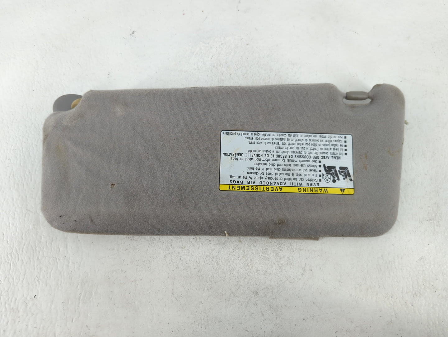 2007-2011 Toyota Camry Sun Visor Shade Replacement Passenger Right Mirror Fits Fits 2007 2008 2009 2010 2011 OEM Used Auto P