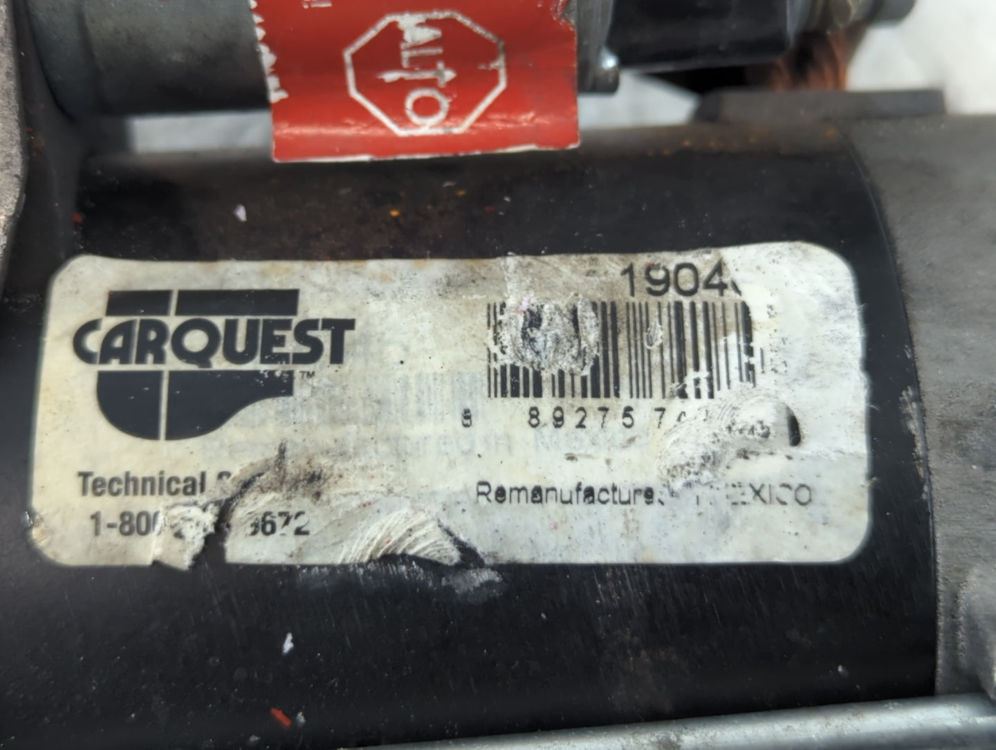 2010-2011 Toyota Camry Car Starter Motor Solenoid OEM P/N:TN428000-5983 28100-0V012 Fits OEM Used Auto Parts - Oemusedautopa