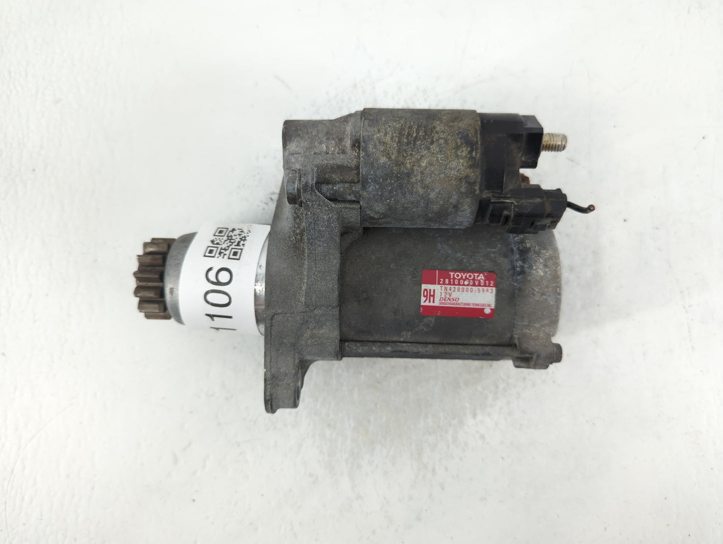2010-2011 Toyota Camry Car Starter Motor Solenoid OEM P/N:TN428000-5983 28100-0V012 Fits OEM Used Auto Parts - Oemusedautopa