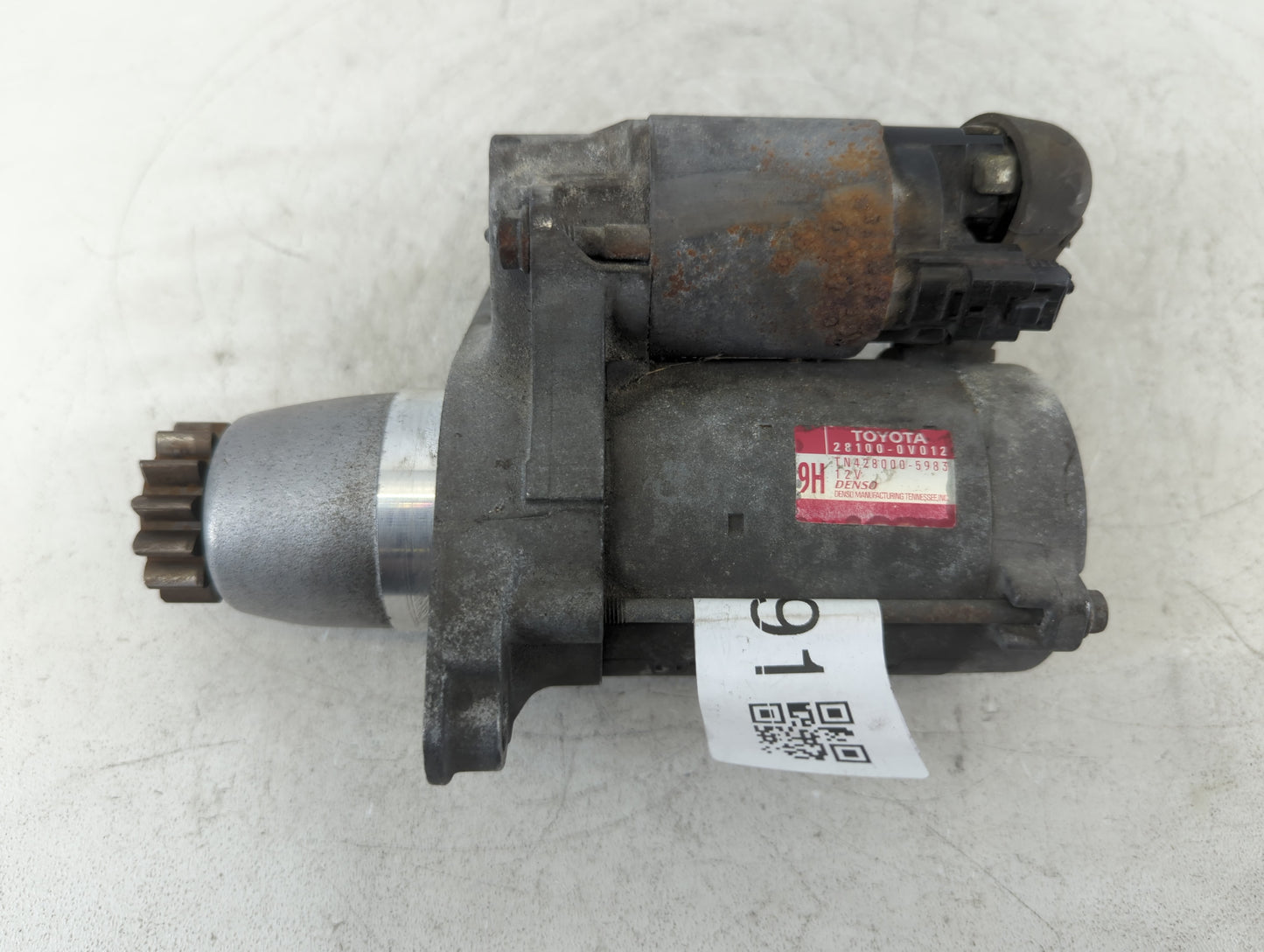 2010-2011 Toyota Camry Car Starter Motor Solenoid OEM P/N:TN428000-5983 28100-0A012 Fits OEM Used Auto Parts - Oemusedautopa