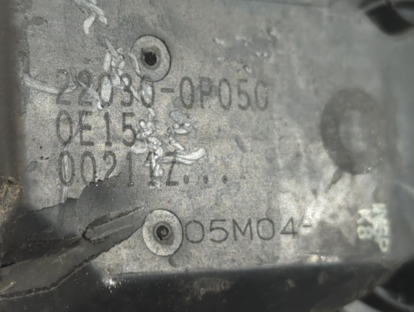 2007-2017 Toyota Camry Throttle Body P/N:22030-0P050 Fits OEM Used Auto Parts - Oemusedautoparts1.com