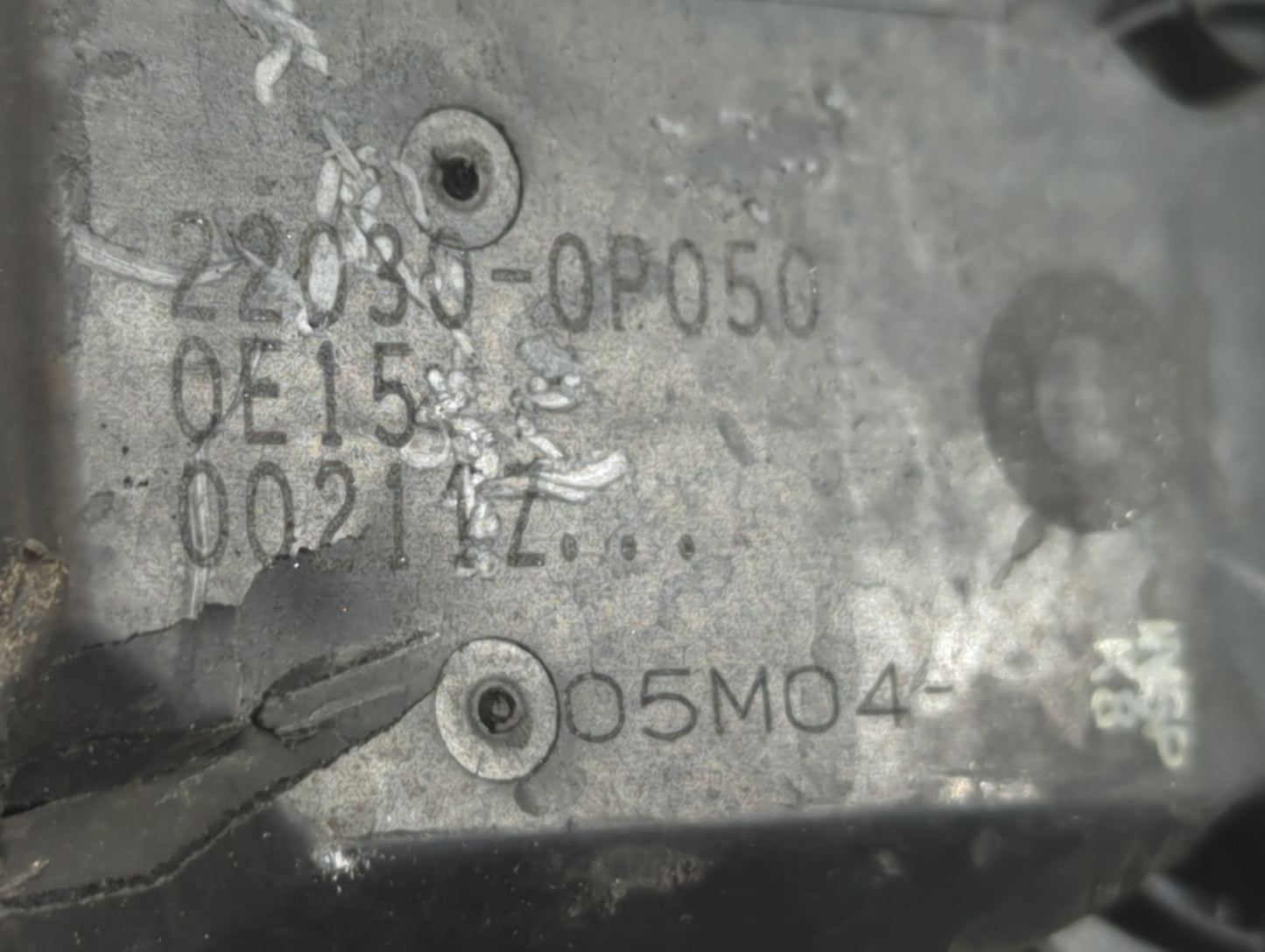 2007-2017 Toyota Camry Throttle Body P/N:22030-0P050 Fits OEM Used Auto Parts - Oemusedautoparts1.com