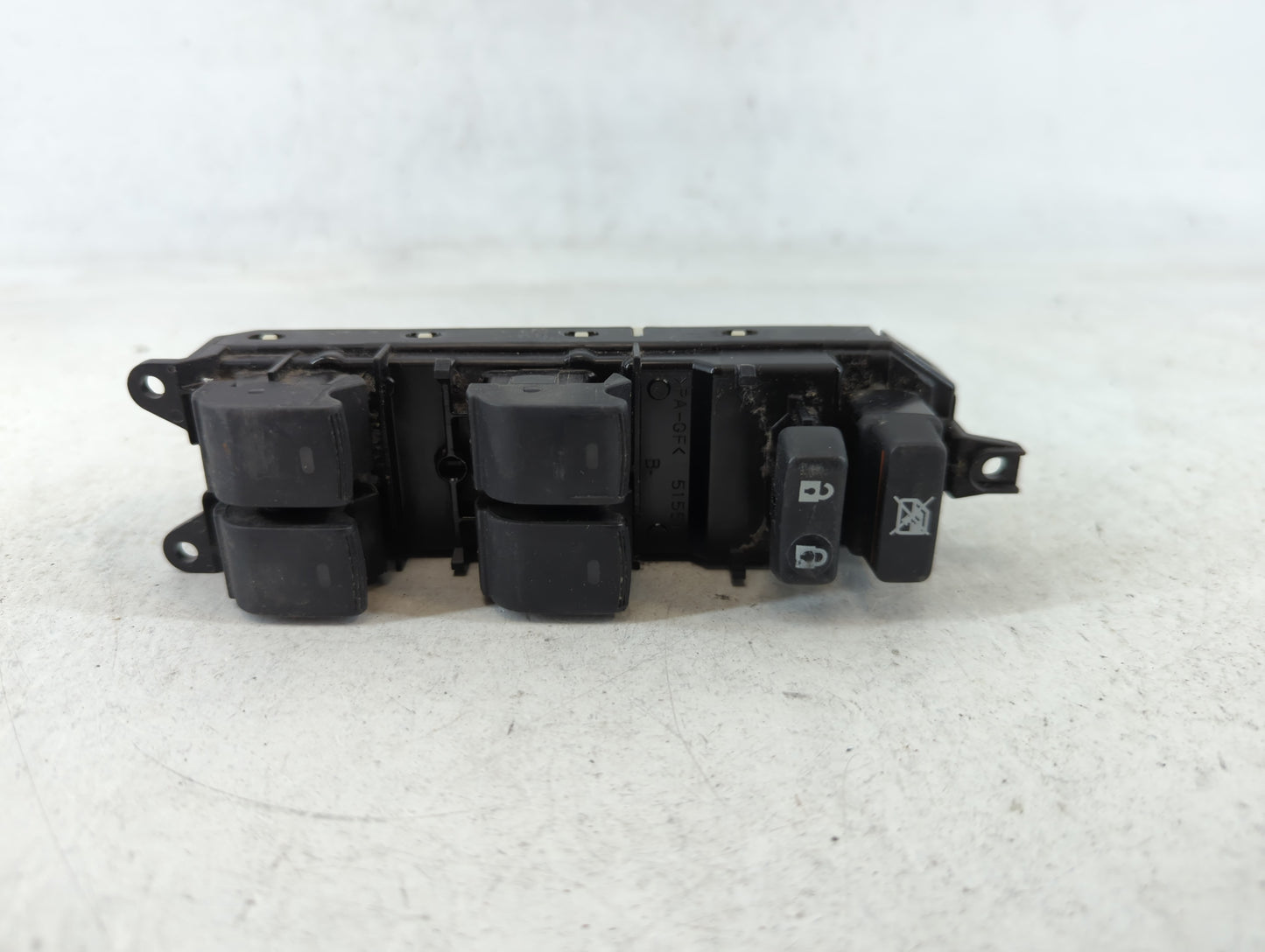 2010-2011 Toyota Camry Master Power Window Switch Replacement Driver Side Left P/N:515512 Fits OEM Used Auto Parts - Oemused