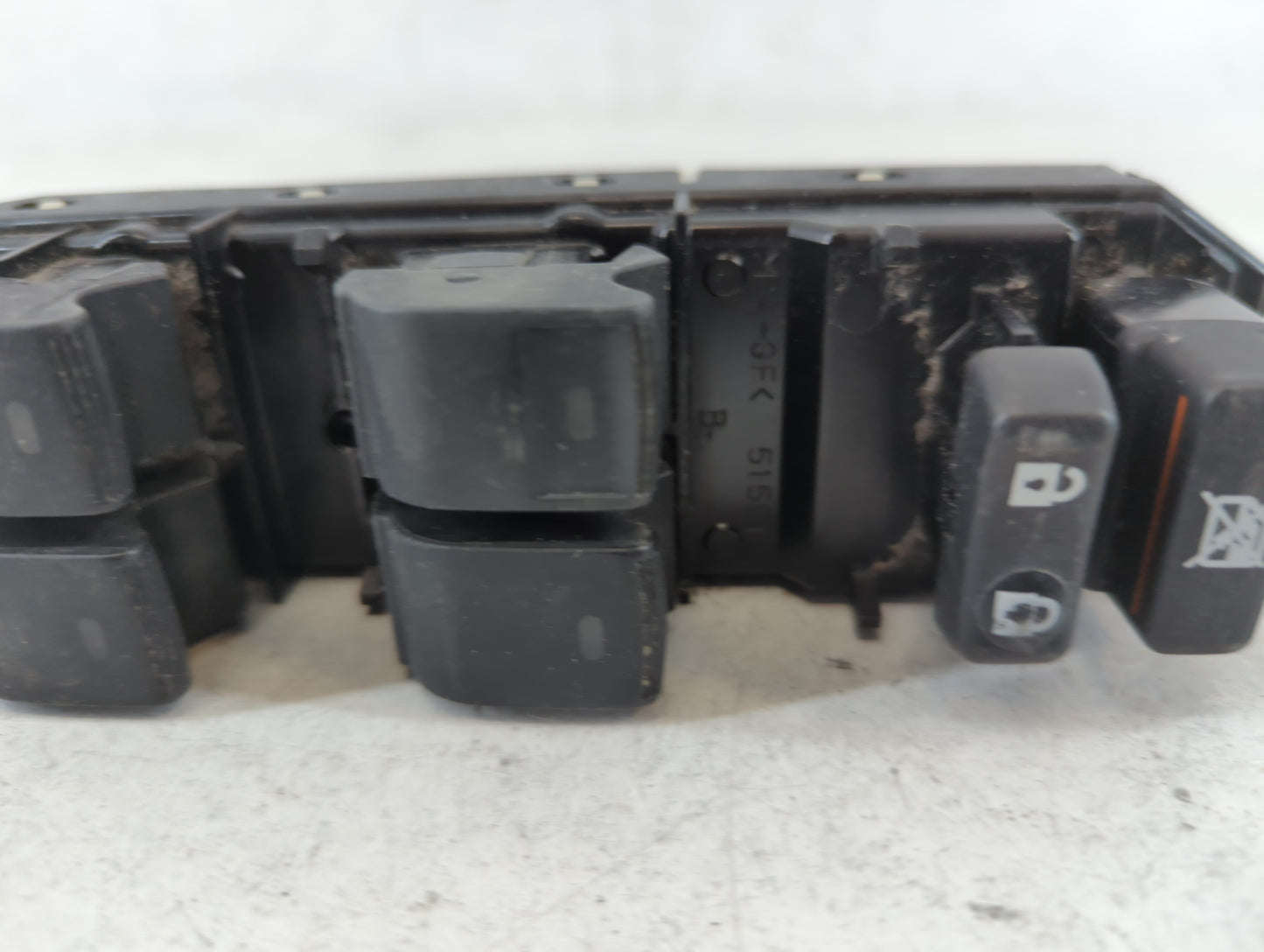 2010-2011 Toyota Camry Master Power Window Switch Replacement Driver Side Left P/N:515512 Fits OEM Used Auto Parts - Oemused