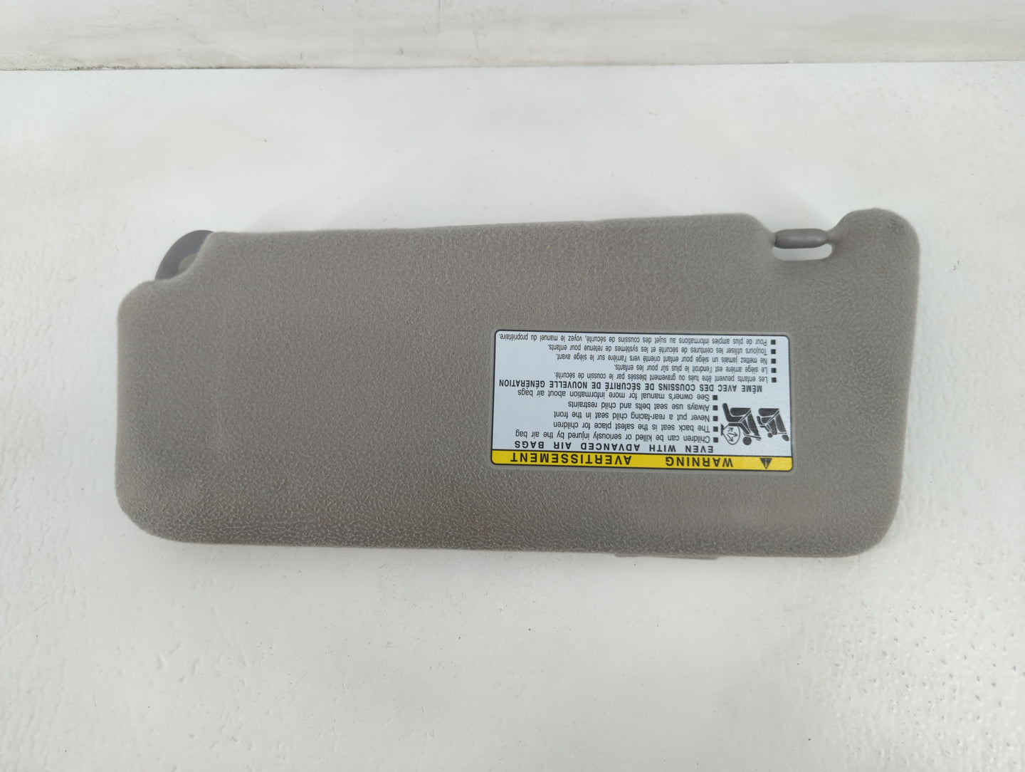 2007-2011 Toyota Camry Sun Visor Shade Replacement Passenger Right Mirror Fits Fits 2007 2008 2009 2010 2011 OEM Used Auto P