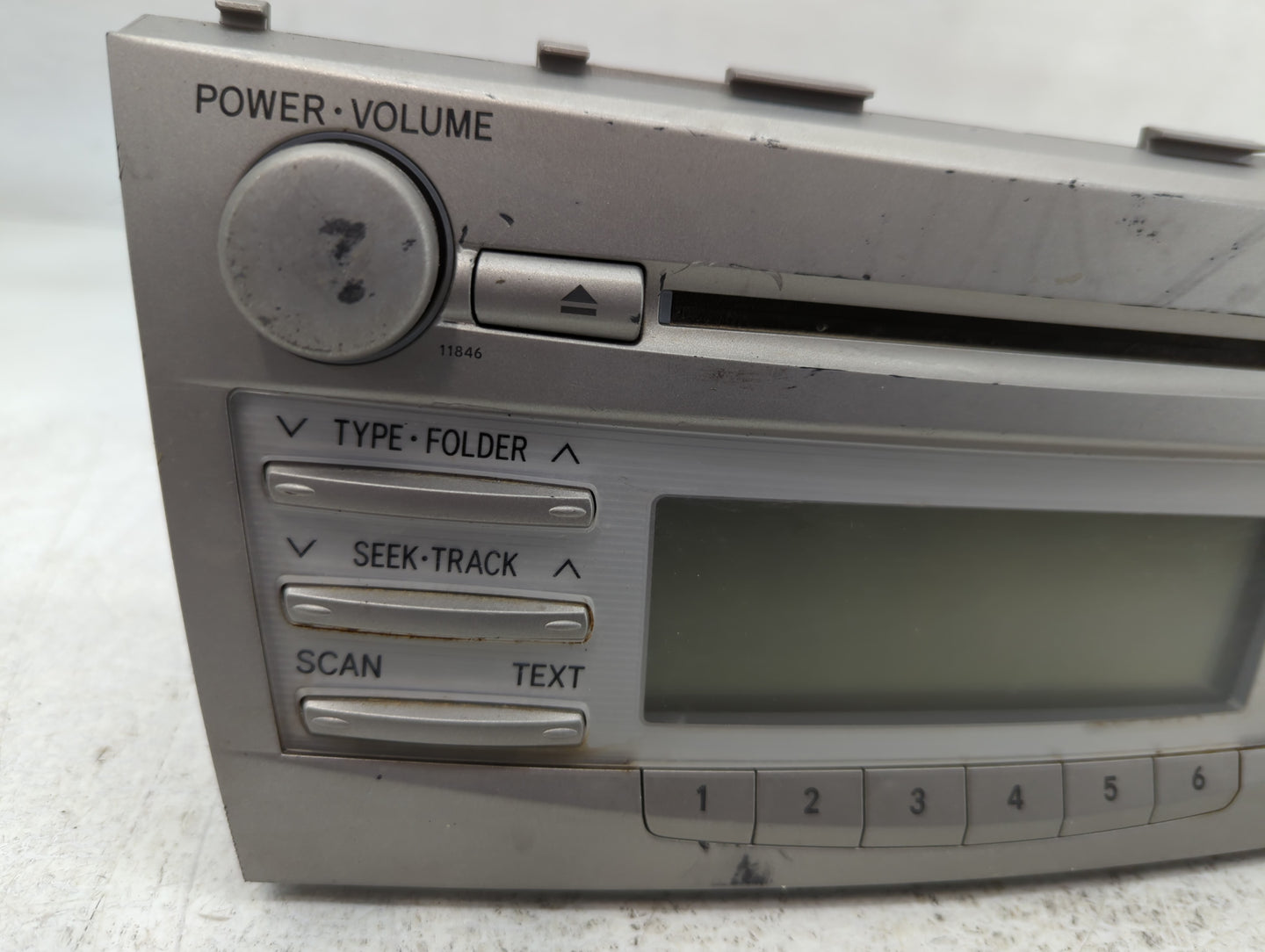 2007-2011 Toyota Camry Am Fm Cd Player Radio Receiver - Oemusedautoparts1.com