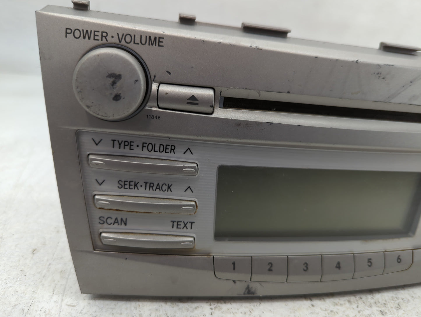 2007-2011 Toyota Camry Am Fm Cd Player Radio Receiver - Oemusedautoparts1.com