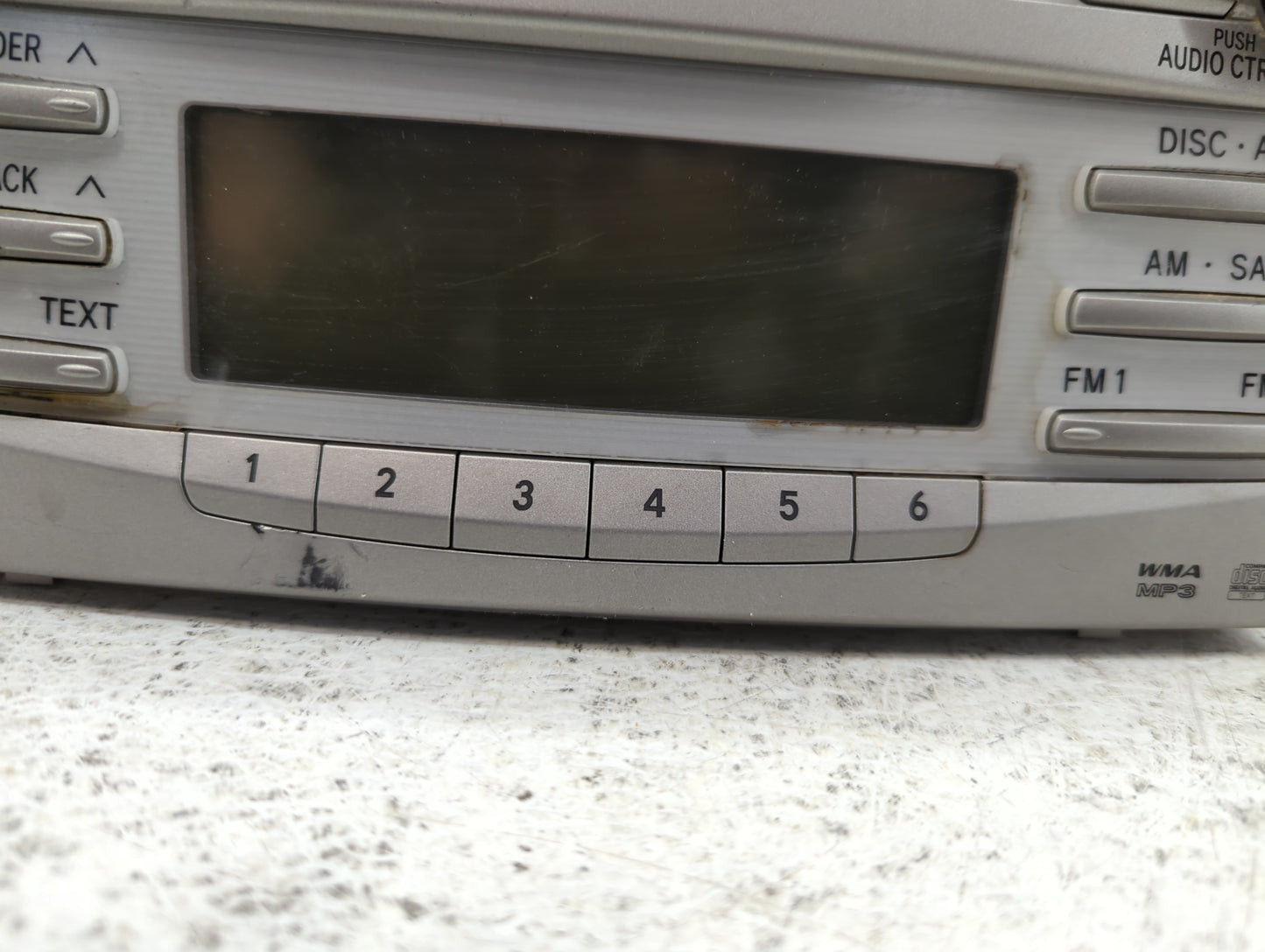 2007-2011 Toyota Camry Am Fm Cd Player Radio Receiver - Oemusedautoparts1.com