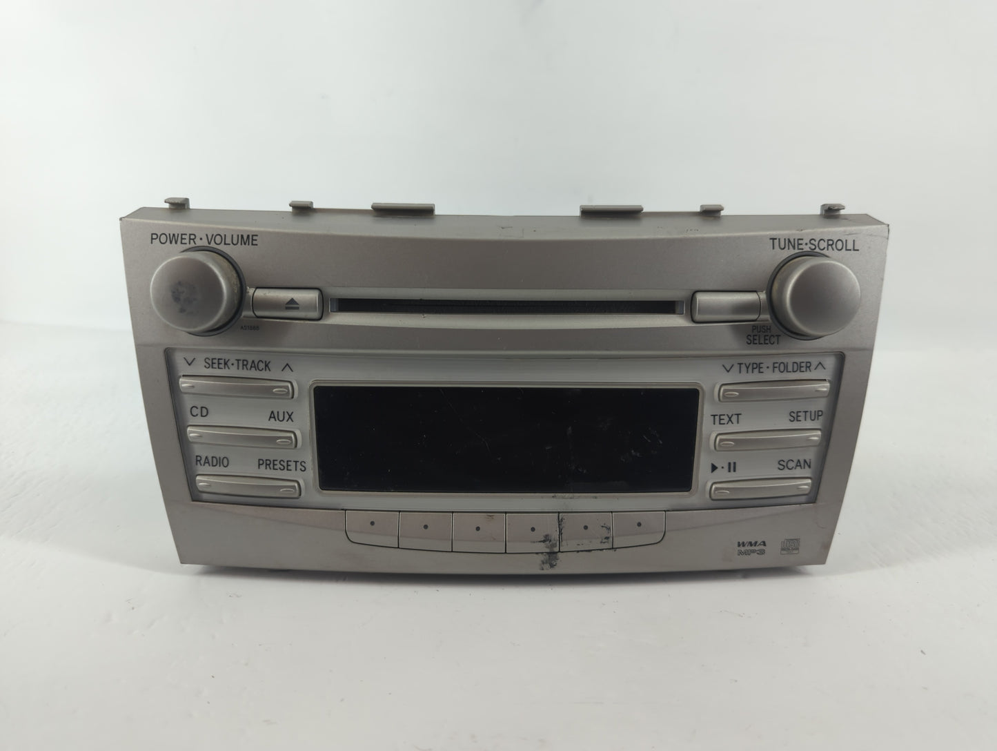 2010-2011 Toyota Camry Radio AM FM Cd Player Receiver Replacement P/N:86120-06700 Fits Fits 2010 2011 OEM Used Auto Parts - 