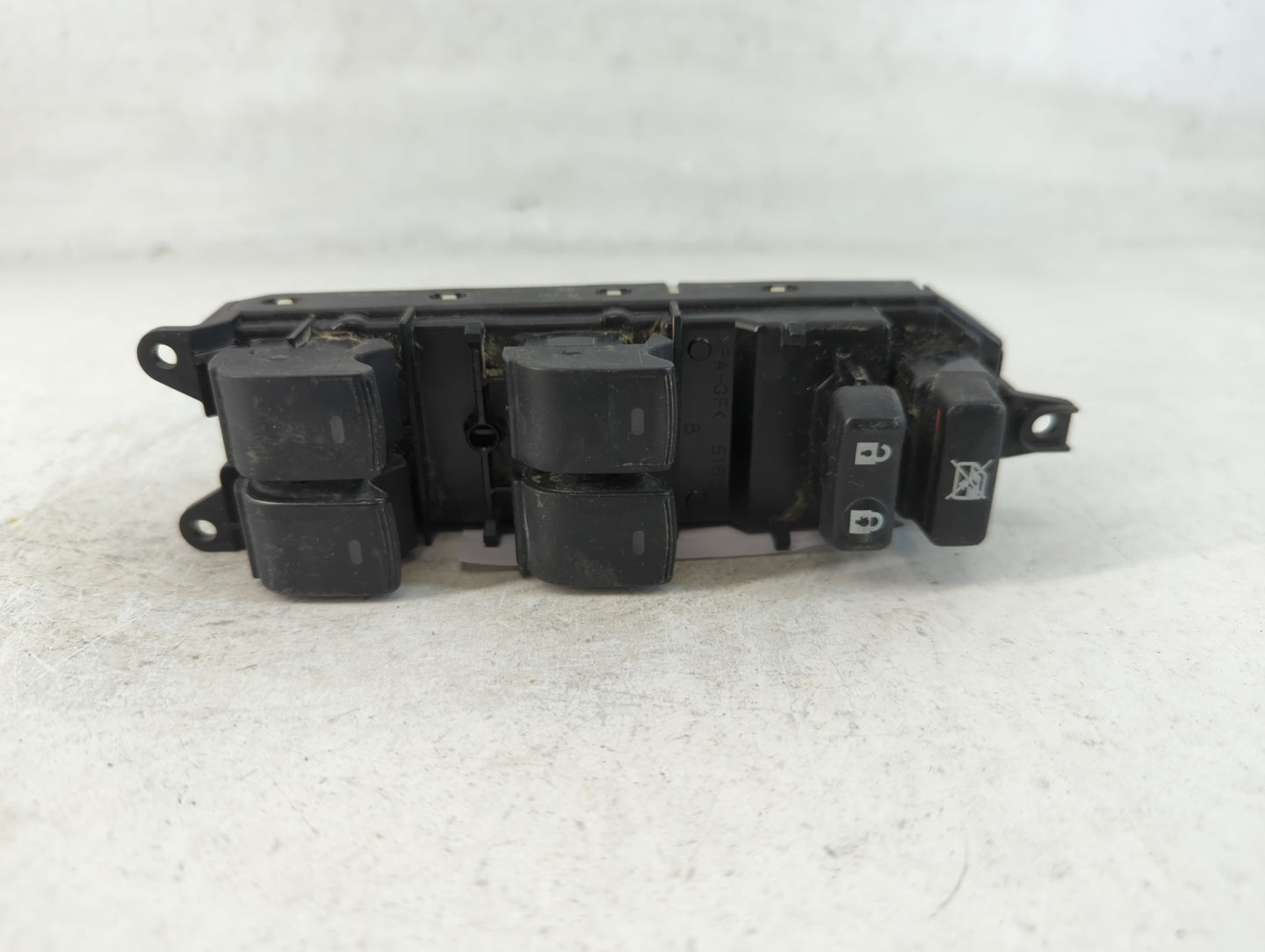 2010-2011 Toyota Camry Master Power Window Switch Replacement Driver Side Left P/N:515512 Fits OEM Used Auto Parts - Oemused