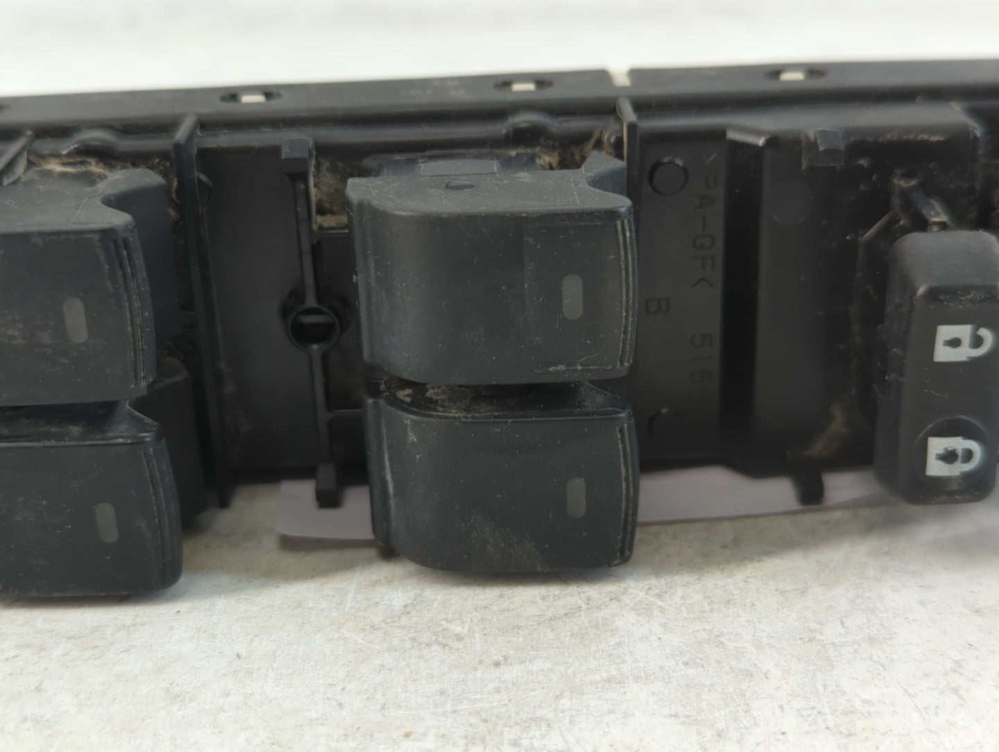 2010-2011 Toyota Camry Master Power Window Switch Replacement Driver Side Left P/N:515512 Fits OEM Used Auto Parts - Oemused