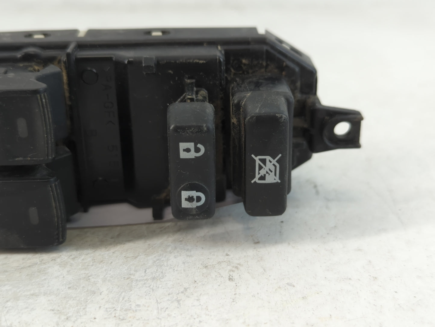 2010-2011 Toyota Camry Master Power Window Switch Replacement Driver Side Left P/N:515512 Fits OEM Used Auto Parts - Oemused