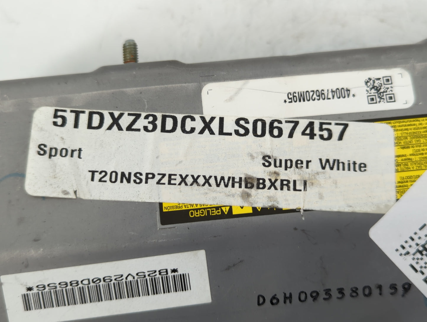 2007-2011 Toyota Camry Air Bag Driver Left Knee OEM Fits Fits 2007 2008 2009 2010 2011 OEM Used Auto Parts - Oemusedautopart