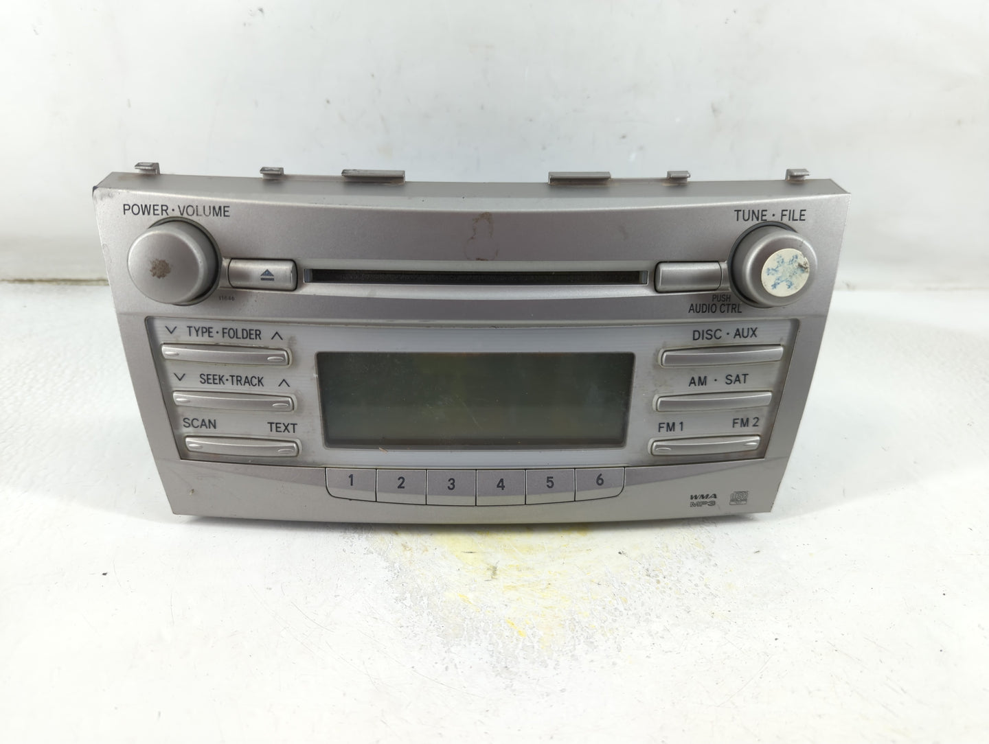 2011 Toyota Camry Radio AM FM Cd Player Receiver Replacement P/N:05A100054877FC 121862-196 Fits OEM Used Auto Parts - Oemuse