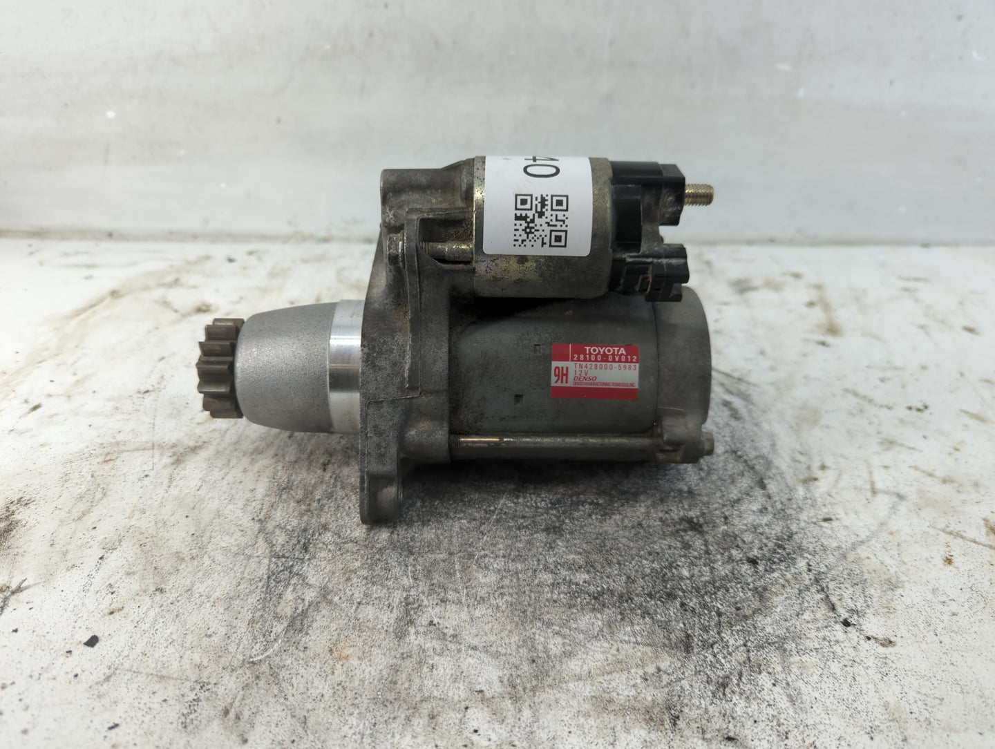 2010-2011 Toyota Camry Car Starter Motor Solenoid OEM P/N:TN428000-5983 28100-0V012 Fits OEM Used Auto Parts - Oemusedautopa
