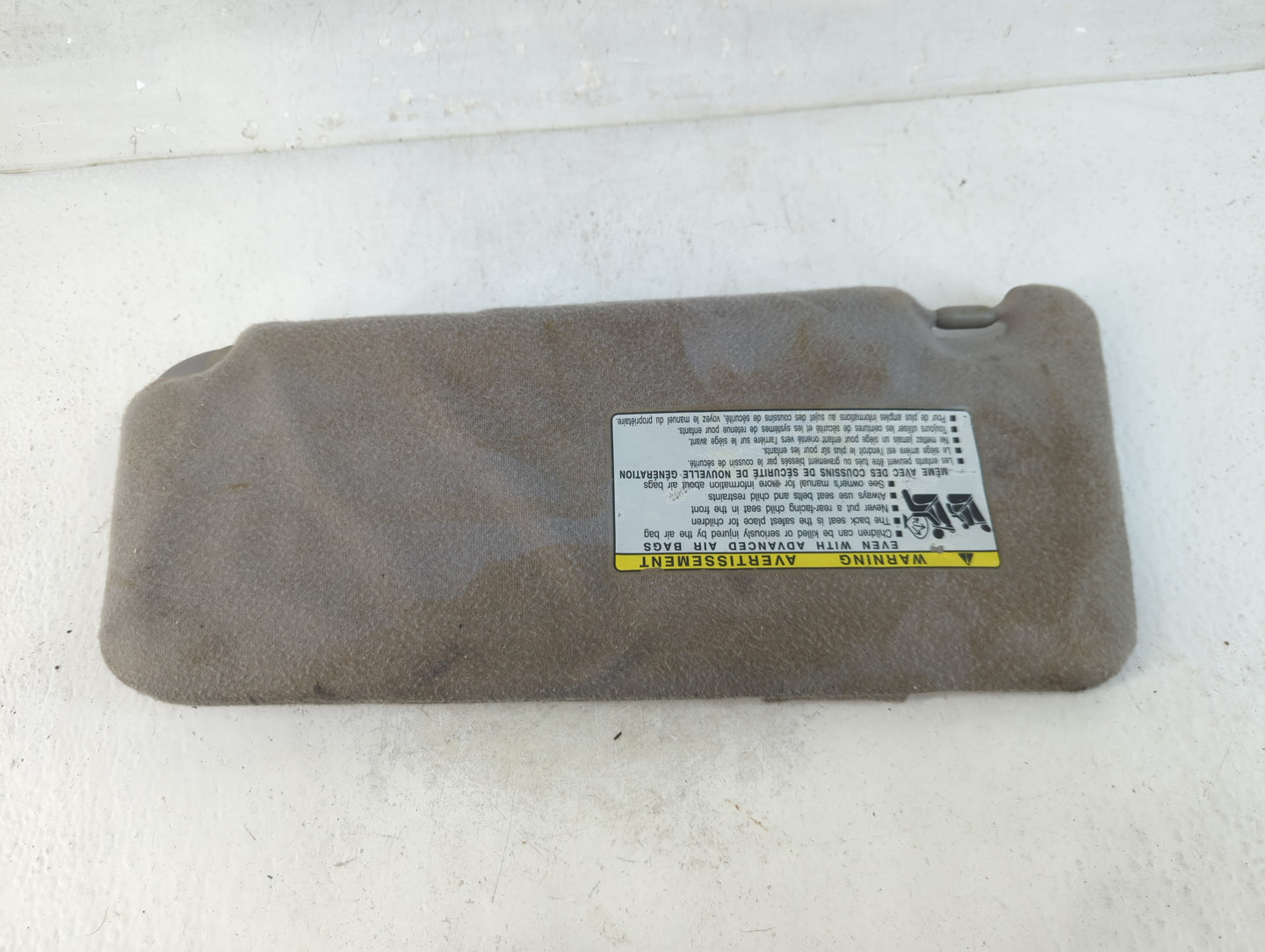 2007-2011 Toyota Camry Sun Visor Shade Replacement Passenger Right Mirror Fits Fits 2007 2008 2009 2010 2011 OEM Used Auto P