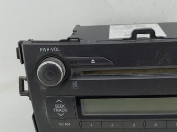 2011 Toyota Corolla Radio AM FM Cd Player Receiver Replacement P/N:86120-02E60 Fits OEM Used Auto Parts