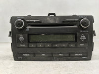 2011-2012 Toyota Corolla Radio AM FM Cd Player Receiver Replacement P/N:86120-02E60 Fits Fits 2011 2012 OEM Used Auto Parts 