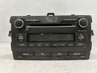 compare product 2011-2012 Toyota Corolla Radio AM FM Cd Player Receiver Replacement P/N:86120-02E60 Fits Fits 2011 2012 OEM Used Auto Parts