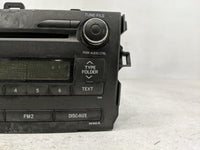 2011-2012 Toyota Corolla Radio AM FM Cd Player Receiver Replacement P/N:86120-02E60 Fits Fits 2011 2012 OEM Used Auto Parts 