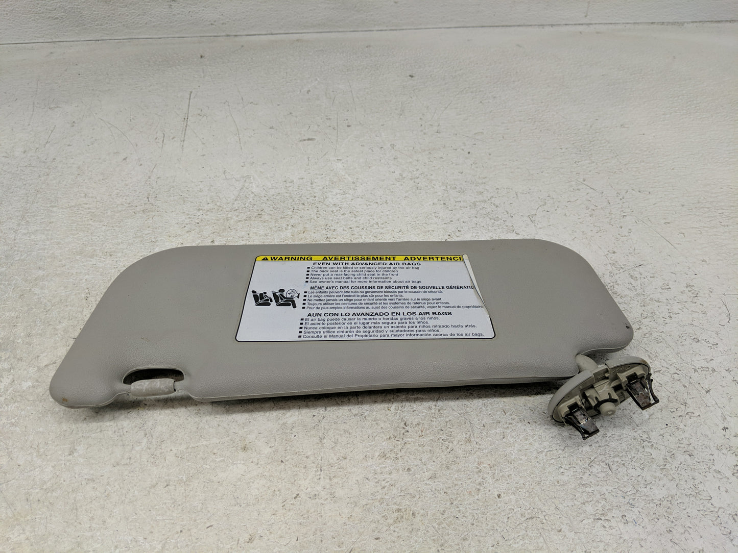 2009-2013 Toyota Corolla Sun Visor Shade Replacement Passenger Right Mirror Fits Fits 2009 2010 2011 2012 2013 OEM Used Auto