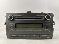 2011-2012 Toyota Corolla Radio AM FM Cd Player Receiver Replacement P/N:86120-02E60 Fits Fits 2011 2012 OEM Used Auto Parts 