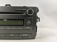 2011-2012 Toyota Corolla Radio AM FM Cd Player Receiver Replacement P/N:86120-02E60 Fits Fits 2011 2012 OEM Used Auto Parts 